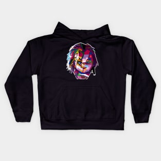 Chucky Pop art Kids Hoodie